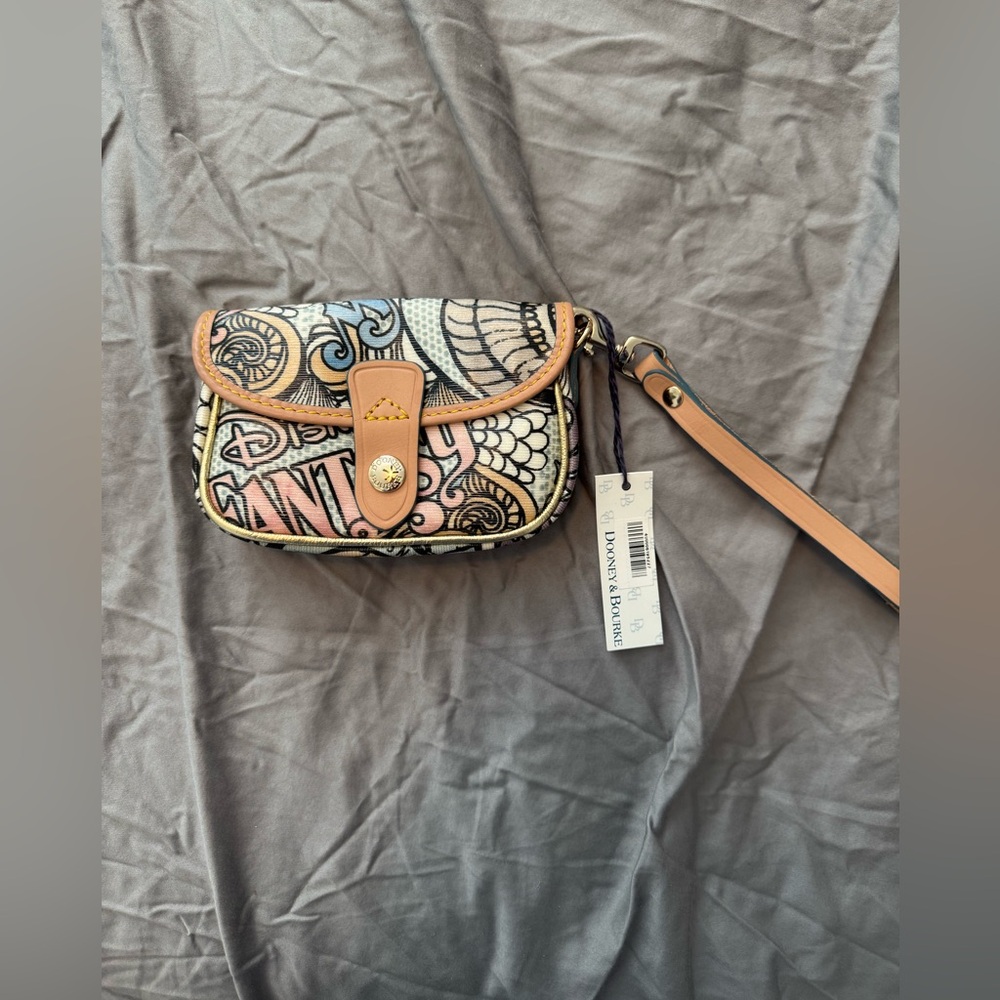 Disney Dooney & Bourke Wristlet Disney Cruise Fantasy